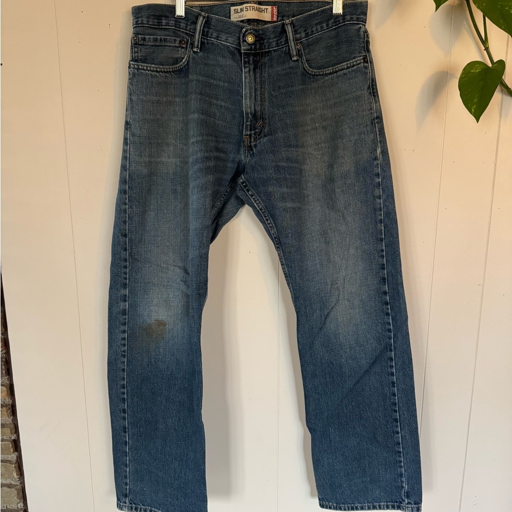 Levi's Men's Slim Straight Blue Jeans